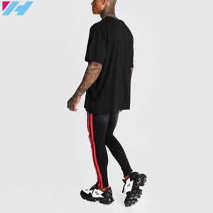 Los fabricantes <span class=keywords><strong>chinos</strong></span> súper ajustados vaqueros desgastados con impresión lateral para los hombres - Product Image 3