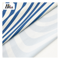 Tissu textile personnalisé DTY à double brosse latérale en polyester et élasthanne, imprimé numériquement, en promotion