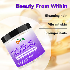 Servicio de Marca Privada, Vitaminas para Cabello, Piel y Uñas con Vitamina B6 y Zinc, Suplemento para Uñas Saludables - Product Image 3