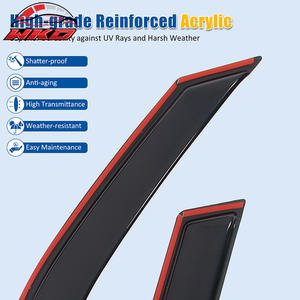 Viseras para Ventanas de Ford Bronco Sport 21-25, Acrílicas, Integradas, Juego de 4 Piezas - Product Image 4