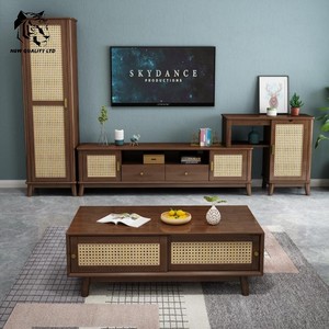 Mueble para TV de madera, diseño nuevo, ecológico, personalizable, en stock, de fábrica, al precio más bajo, para sala de estar. - Product Image 6