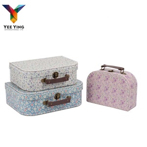 Cổ Điển Giáng Sinh Mini Màu Giấy In Trẻ Em Món Quà Các Tông Retro Vali Kẹo Hộp Công Cụ Cho Trẻ Em - Product Image 6