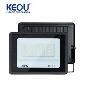 Açık stadyum için KEOU yüksek lümen 30W IP66 su geçirmez açık hava led projektör