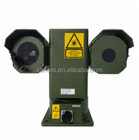 Cámara Láser con Zoom 45X Montada en Vehículo, Visión Nocturna, PTZ, Largo Alcance de 1 km para Protección Agrícola