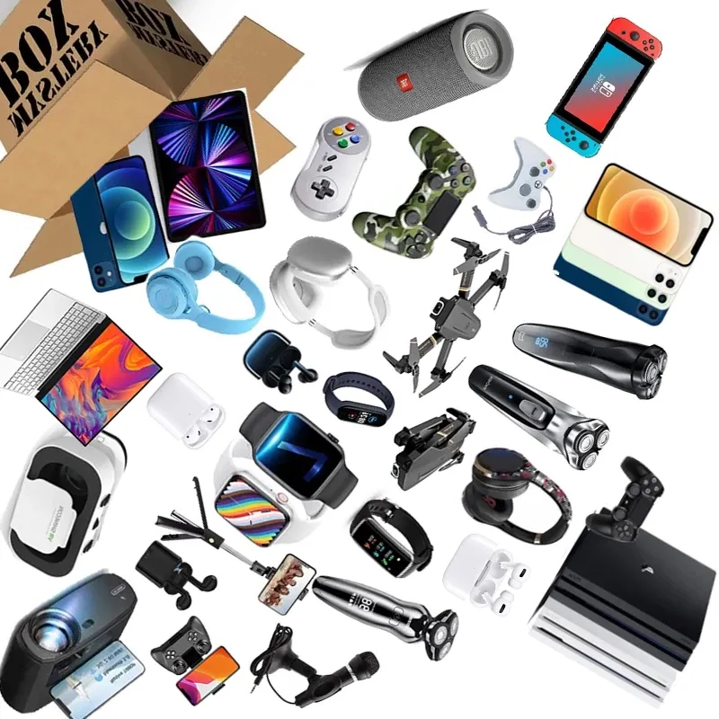 Amazon Top Seller Mystery Boxes Earphone Drone For iphone Mobile phone The tablet The camera Electronics Sale of Mysterious Box