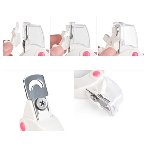 Cortauñas Acrílico Ajustable KADS con Recolector de Puntas Desmontable, Herramienta de Manicura con Cuchilla de Acero Inoxidable para Uñas Postizas - Product Image 6
