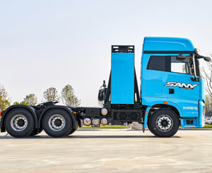 รถหัวลากไฟฟ้าแบตเตอรี่ Sany 6x4 ปลอดมลพิษ สำหรับโซลูชันโลจิสติกส์สีเขียว - Product Image 2
