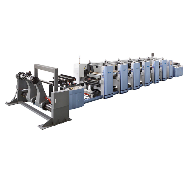 Best Sale New High Quality Flexographic Printing Machine for Paper Label Card Printers 6-Color 150m/min Android Control