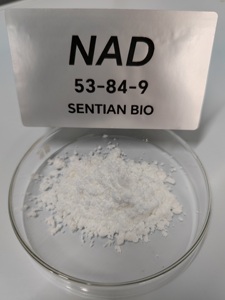 ملحق NAD بيتا-نيكوتيناميد أدينين نوكليوتيد ناد + مسحوق مجفف بالتجميد النقي بيتا-نيكوتيناميد أدينين ثنائي النوكليوتيد