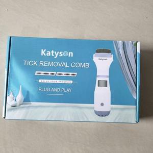 MOFESIPI電気ペットノミシラミクリーナーコームペットヘアクリーニングツール犬のクリーニングブラシペットライスリムーバー - Product Image 6