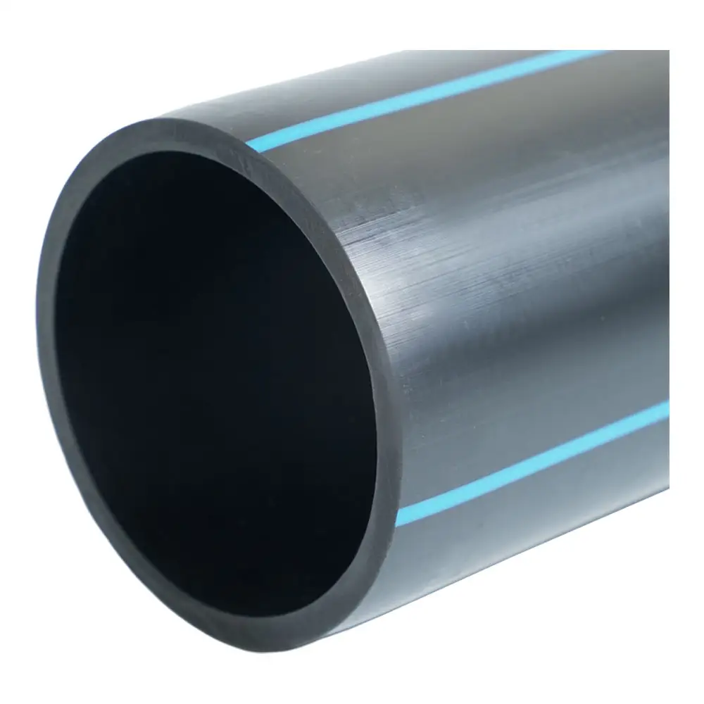 HDPE круглая водопроводная труба пластиковая труба высокого давления HDPE PN0.6-PN1.6 280 мм 1200 мм диаметр pe трубы