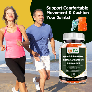 Gummies de Glucosamine et Chondroïtine Haute Puissance avec Sulfate de Glucosamine pour un Confort Articulaire Optimal et des Articulations Souples - Product Image 4