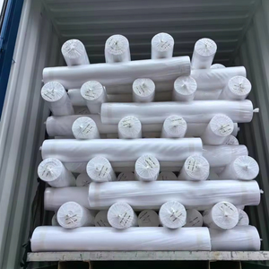 Giá Rẻ Phi Sáp Khối Rắn 44/45Inch Poplin Vải Polyester In Vải <span class=keywords><strong>100</strong></span> Chất Liệu Màu Trắng Dệt Đồng Bằng Trọng Lượng Nhẹ - Product Image 6