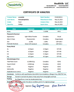 कॉस्मेटिक ग्रेड चावल ब्रान निकालने वाला सिरेमिक पाउडर 1% सेरामाइड <span class=keywords><strong>Ceramide</strong></span>-<span class=keywords><strong>3</strong></span> त्वचा की देखभाल के लिए फाइटोसेरामाइड - Product Image 5
