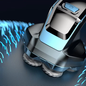 เครื่องโกนหนวดไร้สายสำหรับผู้ชายหัวล้าน ปรับความเร็วได้ 2 ระดับ พร้อมหน้าจอ LED 6 in 1 กันน้ำ IPX7 ใช้ได้ทั่วร่างกาย - Product Image 5