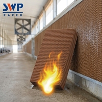 Rouleau d'isolation thermique en papier kraft ignifuge pour système hydroponique de plantation agricole