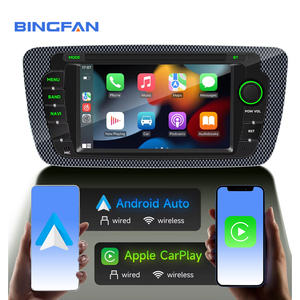 Reproductor Multimedia de DVD para coche Android 13 de 7 pulgadas para <span class=keywords><strong>Seat</strong></span> <span class=keywords><strong>Ibiza</strong></span> <span class=keywords><strong>6j</strong></span> 2009-2013 <span class=keywords><strong>Radio</strong></span> de coche con CarPlay Android Auto 4G Lte - Product Image 3
