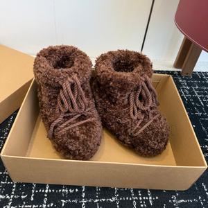 Botas de Invierno para Mujer, Envío Directo, Botas de Nieve de Diseño de Lujo Personalizadas, Botas de Piel de Oveja con Plataforma, Marca Famosa - Product Image 3