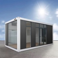 Conteneur de luxe moderne appartement maison avec panneau sandwich matériel pour bureau hôtel entrepôt villa utiliser