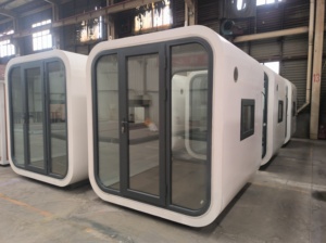 अनुकूलित 20 फीट और 40ft स्टील मोबाइल रूम आउटडोर साउंडप्रूफ सेब केबिन कंटेनर घरों के लिए कार्यालय होटल विला उपयोग थोक - Product Image 3