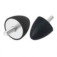 Amortisseur de vibrations en caoutchouc conique Jacey de type VP pour moteur de compresseur d'air