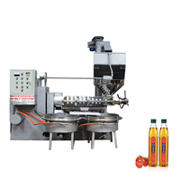 Presse à vis industrielle automatique à froid pour huiles de moutarde, de tournesol, d'olive, de sésame, de soja et de noix - Haute productivité