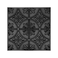 Paneles de Pared 3D de PVC Modernos de 600*600 mm, Flexibles, Impermeables, Cuadrados, para Interiores de Hoteles, Resistentes a la Humedad, para Techos Artísticos de Hospitales