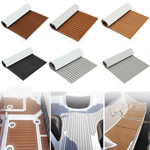 Gmart — revêtement de pont de <span class=keywords><strong>bateau</strong></span> en mousse adhésive synthétique Eva, sol en teck, marron, 2 pièces, 3M - Product Image 2