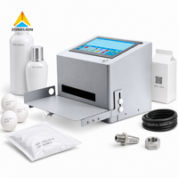 Printer Inkjet Desktop Model Baru 2026 12.7mm Layar Sentuh Statis Pintar untuk Botol Kaleng, Cepat Kering
