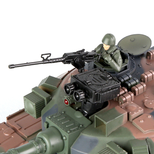 Modèle de char <span class=keywords><strong>russe</strong></span> <span class=keywords><strong>T90</strong></span> PRO en métal à l'échelle 1:18, prêt pour le combat, chars télécommandés avec fonctions de tir de balles PP et d'eau, fonctions de fumée, piles RC - Product Image 4
