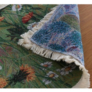 Mantel <span class=keywords><strong>de</strong></span> Mesa Estilo Americano Vintage, Mantel <span class=keywords><strong>de</strong></span> Hilo <span class=keywords><strong>de</strong></span> Algodón Bohemio, Mantel Largo para Mesa <span class=keywords><strong>de</strong></span> Centro, Mueble <span class=keywords><strong>de</strong></span> TV - Product Image 3