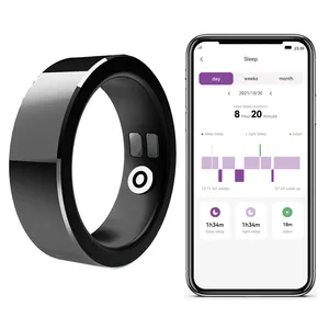 Smart Sensing Ring Android App Nfc Smart Rings Magnetic Charging Health Ring