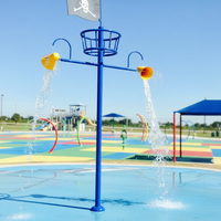Promotion : Équipement commercial de vidange d'eau à triple tombant pour piscines et parcs aquatiques