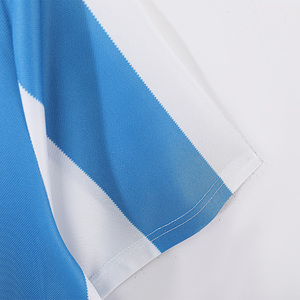 Vente en gros de t-shirts personnalisés de haute qualité 100% polyester à manches courtes, séchage rapide, respirants, antibactériens, col en V, été, rétro 1986 96 97 - Product Image 6