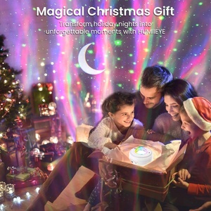 Rechargeable Aurora Star Projector Night Light, Built-in Lithium Battery Moon Sky Projection <b>Lamp</b> For Bedroom Party Home Decor - Product Image 6