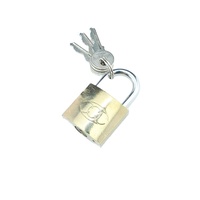 Cadenas en laiton à trois anneaux YH1240, 20 mm-50 mm, serrure en cuivre, clés identiques, catégorie de produit : serrures