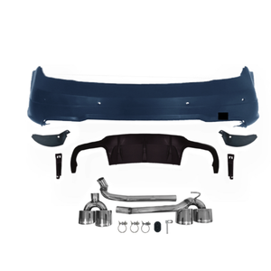 Nouveau kit carrosserie de pare-chocs arrière <span class=keywords><strong>AMG</strong></span> <span class=keywords><strong>C63</strong></span> pour <span class=keywords><strong>Mercedes</strong></span>-Benz Classe C <span class=keywords><strong>W204</strong></span> Facelift, état neuf - Product Image 6