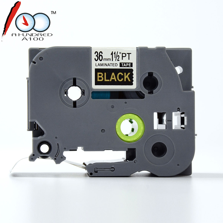 Совместимая ламинированная этикетка brother TZe161 Tze261 Tze461 Tze561 Tze661 Tze761 Tze861 Tze961 36 мм