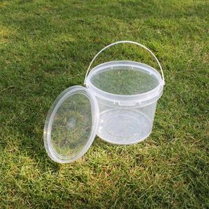 Fusto e Secchio in <span class=keywords><strong>Plastica</strong></span> Trasparente di Alta Qualità, Ecologico e Durevole con Coperchio per Vino, <span class=keywords><strong>Birra</strong></span>, Acqua, Latte e Uso per Animali Domestici - Product Image 5