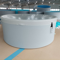 Piscine Gonflable Extérieure Drop Stitch Avec Outils, Accessoires et Couverture, Piscine Portable Profonde pour Fêtes et Jeux