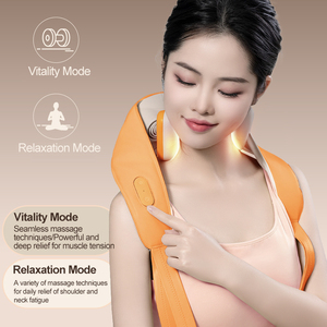 <span class=keywords><strong>2026</strong></span> <span class=keywords><strong>Hot</strong></span> Sale Elektrische Nek- & Rugmassager met 3D Kneedvibratie, Warmte en Timer voor Diepe Weefselontspanning - Product Image 2