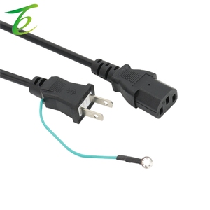 สายไฟแบบสามแกนปลั๊กญี่ปแบบหัวตรงปลายสายไฟทองแดงบริสุทธิ์ปลายสายไฟ - Product Image 5