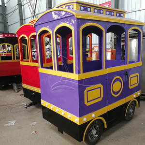 Proveedor de China, parque de atracciones, viaje en tren para niños, viaje en tren eléctrico sin rieles para la venta - Product Image 6