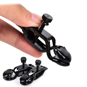 Boîte personnalisée gratuite-Pinces à mamelon Sexy Labia Breast Slave Bdsm Fetish Jouets érotiques Sex Tool Adult Game Body Jewelry 6*1.3Cm - Product Image 1