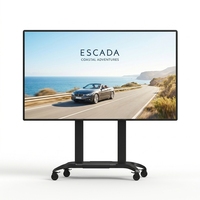 Pantalla de Señalización Digital 4K Personalizada de 32 a 75 Pulgadas, Rotación Vertical y Horizontal, Kiosco Publicitario para Ferias Comerciales y Salas de Exposiciones