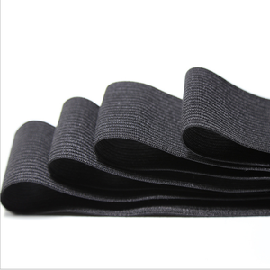 Faixa elástica trançada de malha macia para costura 1/1.5/2/2.5/3/4/5cm Largura em acessórios de vestuário de costura branco/preto - Product Image 4