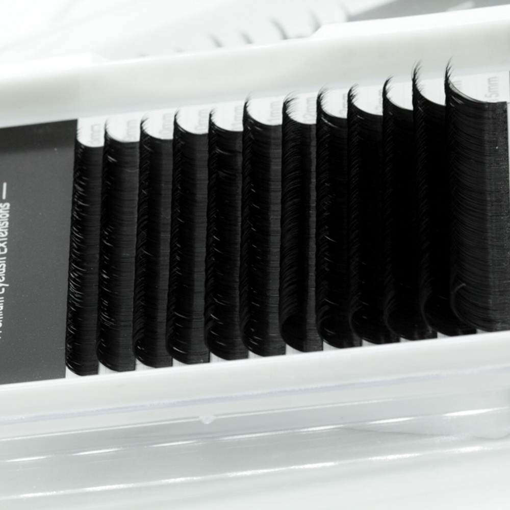 Бархатные ресницы премиум матовые темные черные частные марки объем корейские шелковые норковые ресницы для наращивания