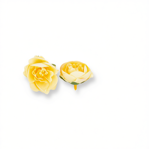 Ilan Flores 3cm Rose Jaune pour Décoration de Gâteau 2 pièces - Product Image 1