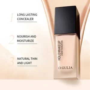 Matte Foundation Private Label wasserdichte Bleaching feuchtigkeit spendende, lang anhaltende, vollflächige, flüssige Grundierung