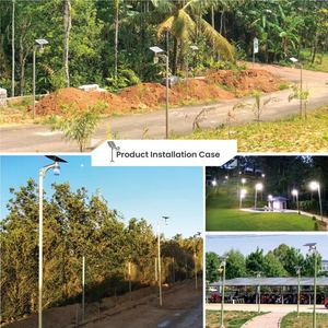 Iluminación LED <span class=keywords><strong>Solar</strong></span> para Jardín y Calle, 6500K 4000K, Azul Carbón, Resistente al Agua, 450lm, Iluminación <span class=keywords><strong>Solar</strong></span> para Paisajes - Product Image 5